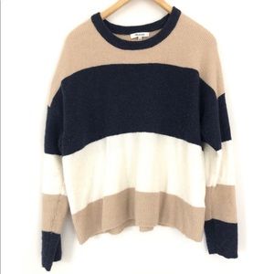Madewell cropped boxy sweater